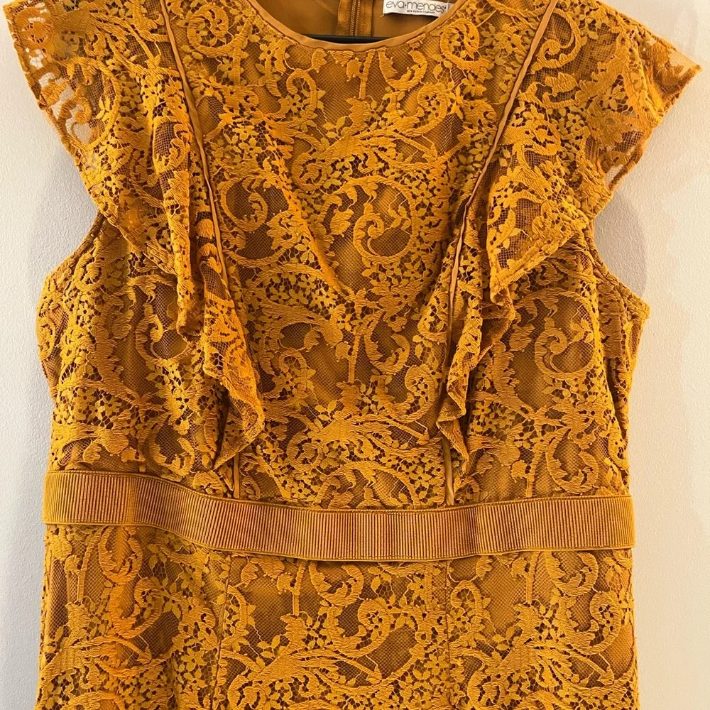 eva mendes for New York & Company Sleeveless Lace Sheath Dress - Picture 5 of 10